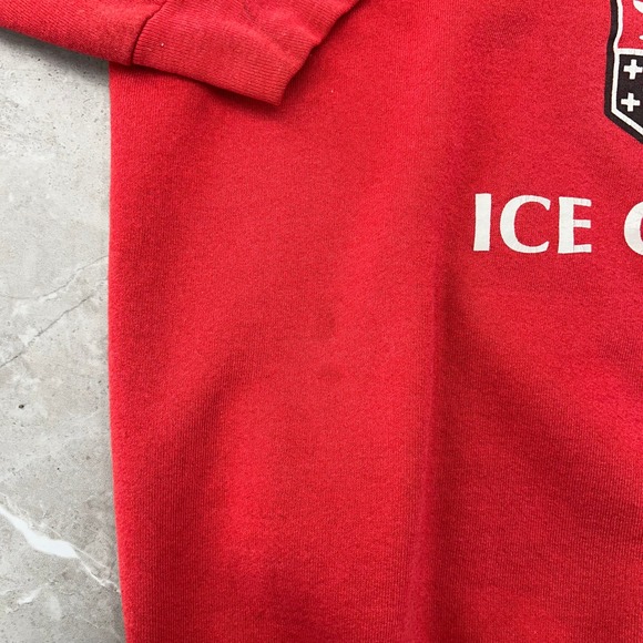 90s Vintage Pierres French Ice Cream Sweatshirt Mens XL Double Sided Crewneck - Picture 6 of 16